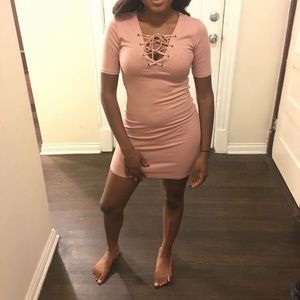 Pink dress